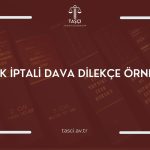 Çek İptali Dava Dilekçe Örneği 2025