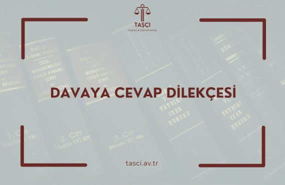 Davaya Cevap Dilekçesi